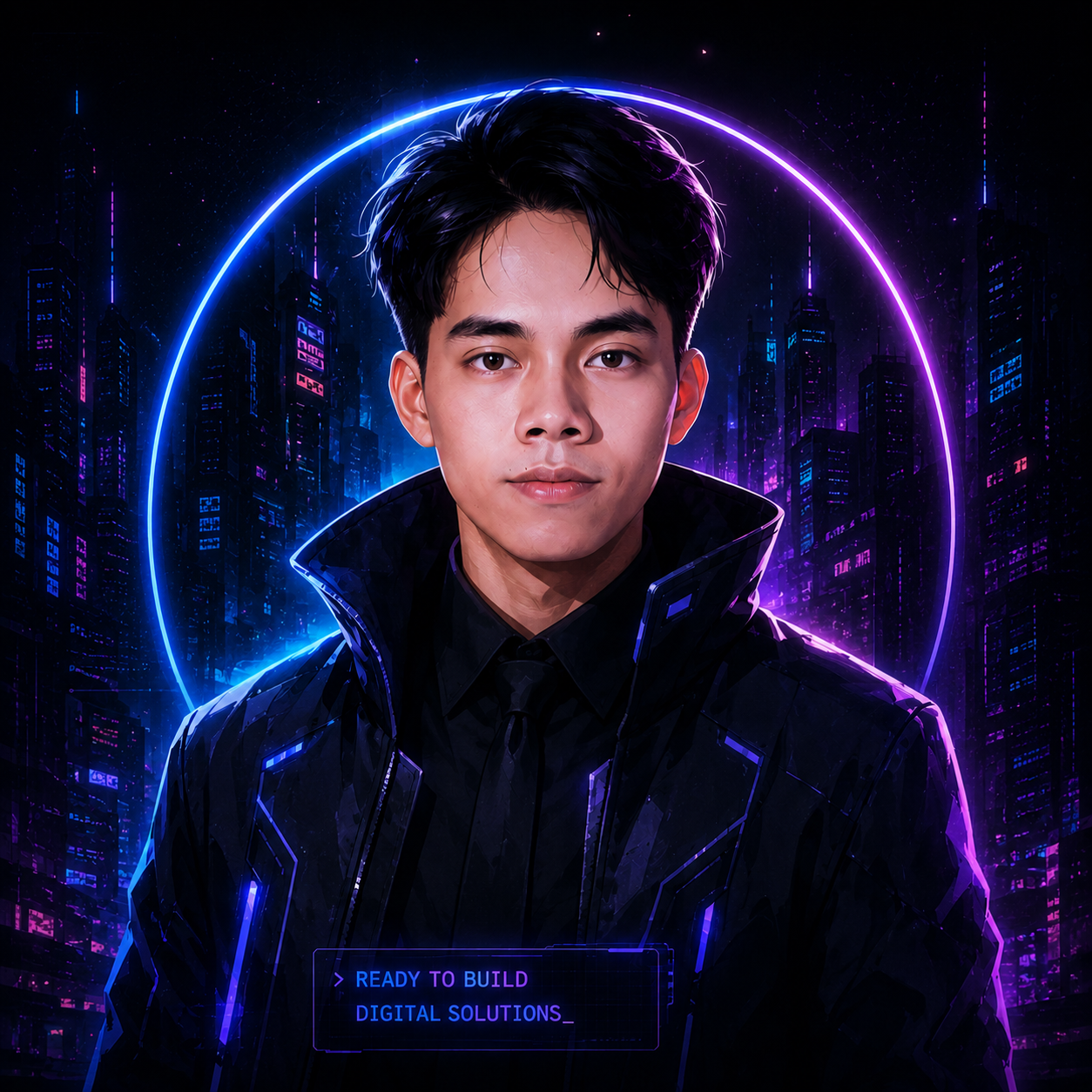 Cyber Hologram Reveal